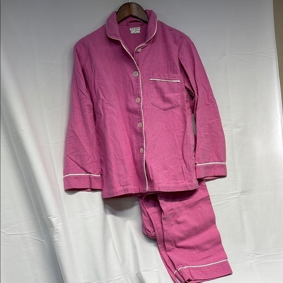 kate spade Other - Kate Spade pink and white 2 piece 100% cotton pj set size S/M